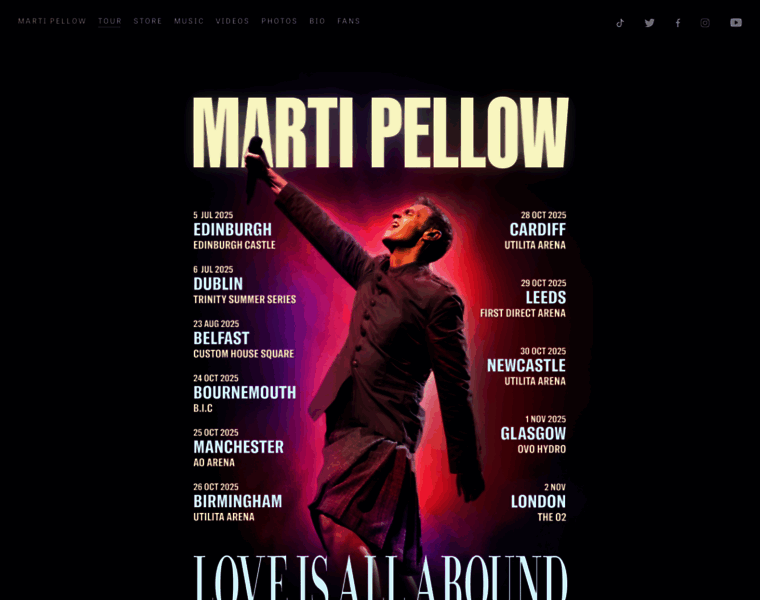 Martipellowofficial.co.uk thumbnail Martipellowofficial.co.uk thumbnail