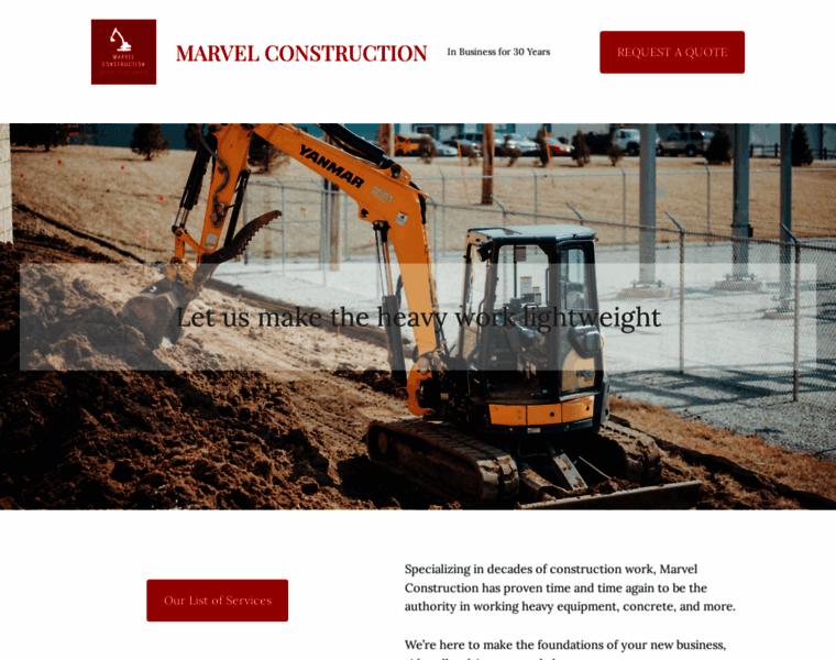 Marvel-construction.com thumbnail
