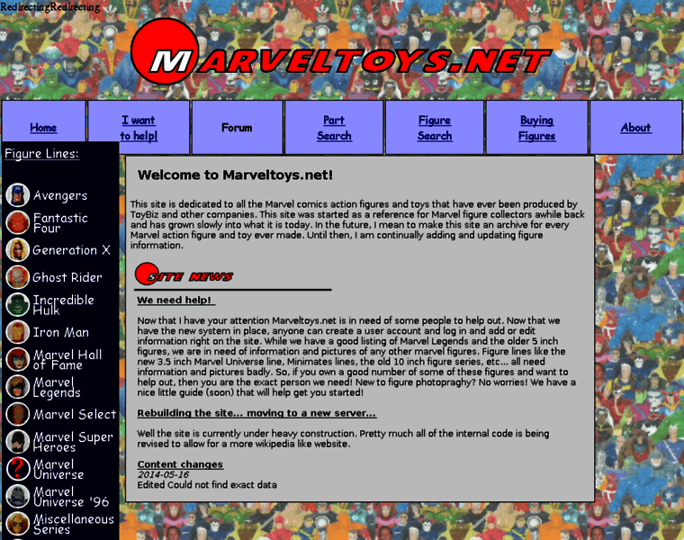 Marveltoys.net thumbnail