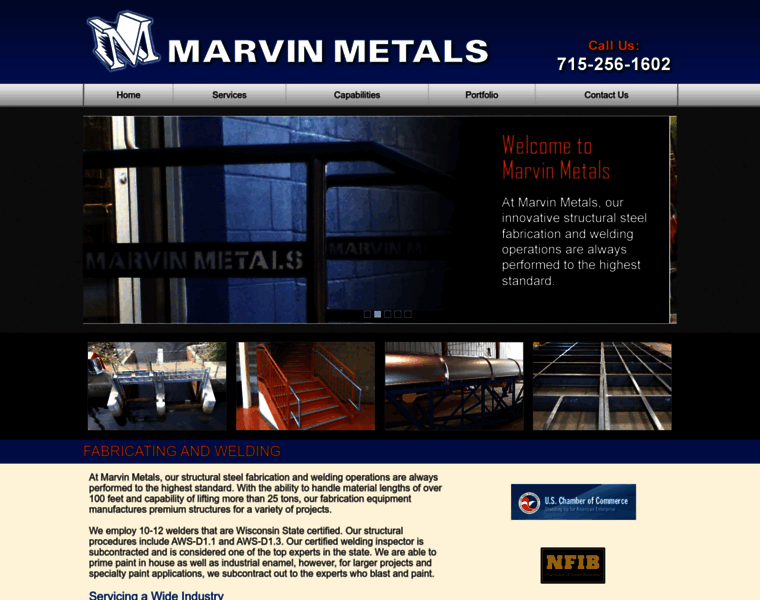 Marvinmetals.com thumbnail