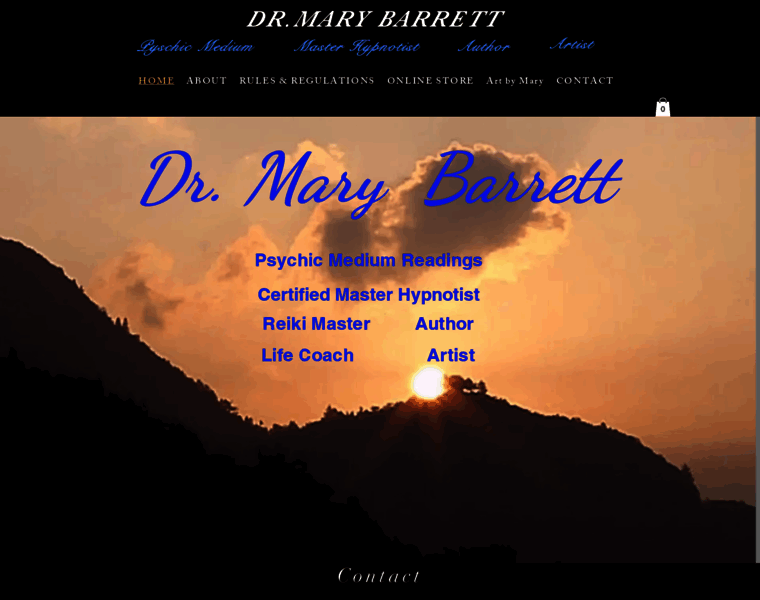 Marybarrett.org thumbnail