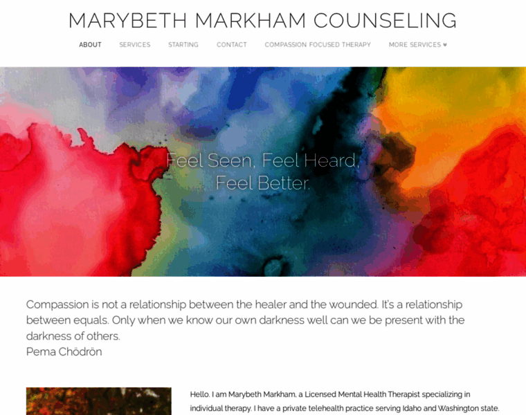 Marybethmarkham.com thumbnail