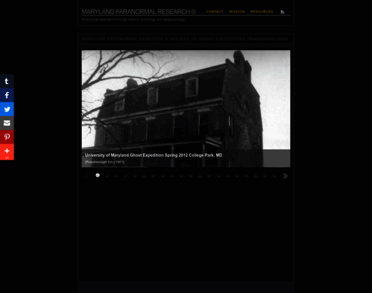 Maryland-paranormal.com thumbnail