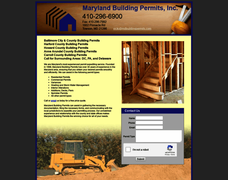 Marylandbuildingpermits.com thumbnail