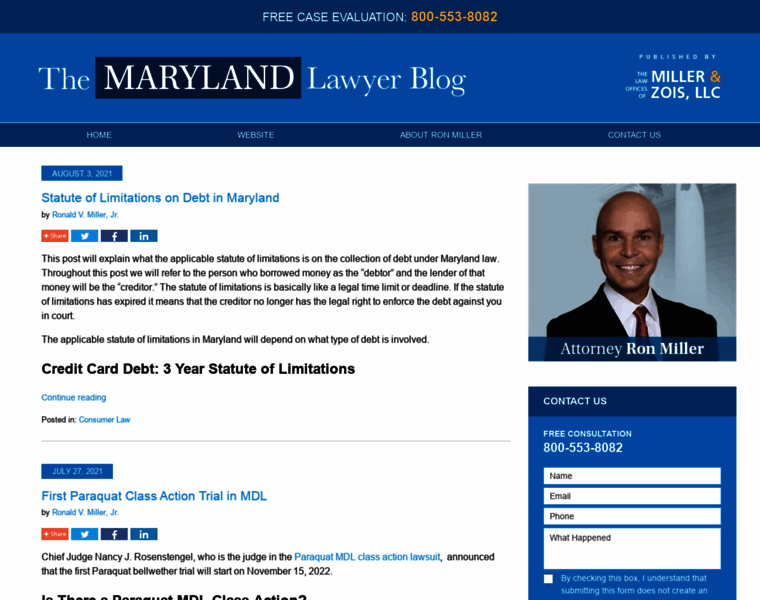 Marylandlawyerblog.com thumbnail