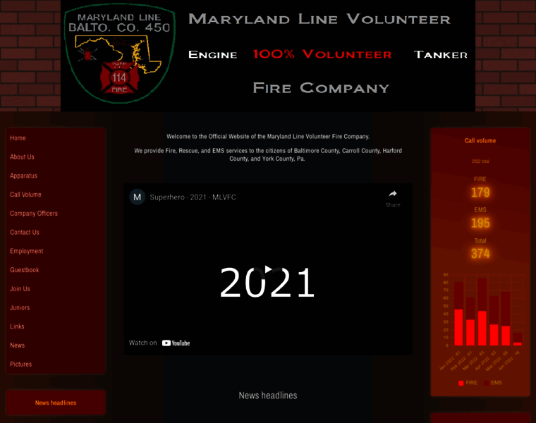 Marylandlinefire.com thumbnail