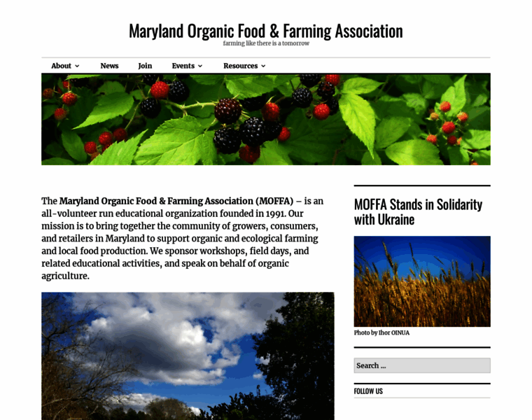 Marylandorganic.org thumbnail