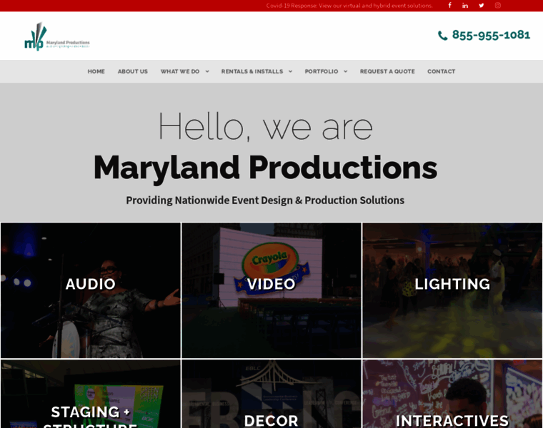 Marylandproductions.com thumbnail