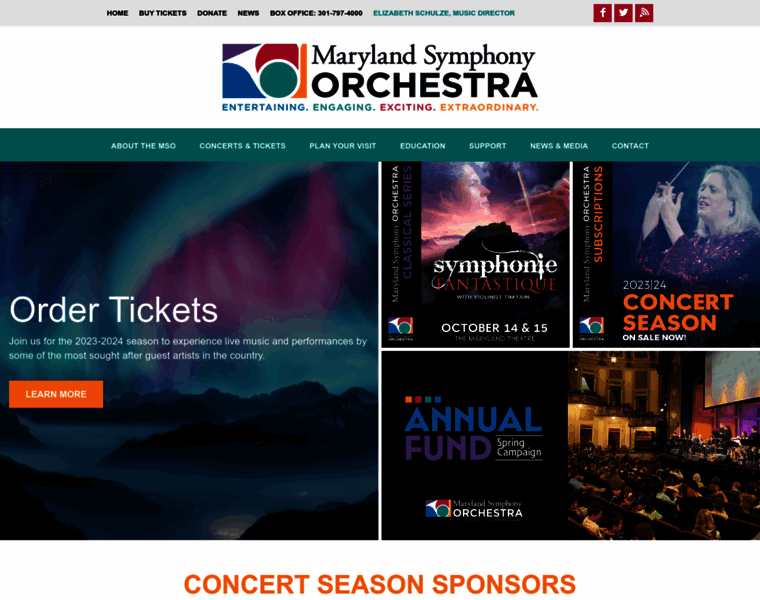 Marylandsymphony.org thumbnail