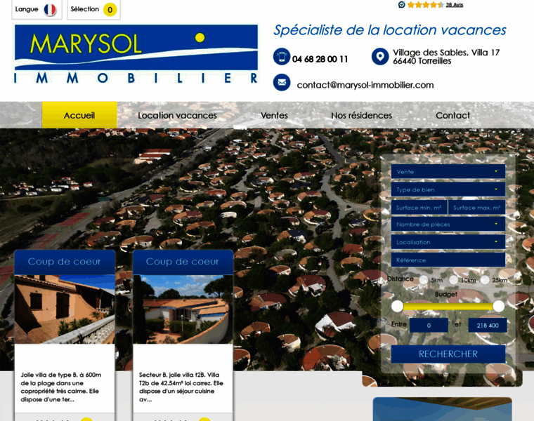 Marysol-immobilier.com thumbnail