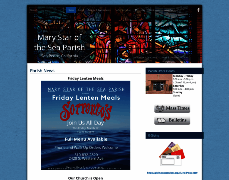 Marystar.org thumbnail