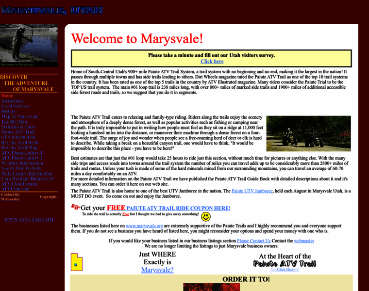 Marysvale.org thumbnail