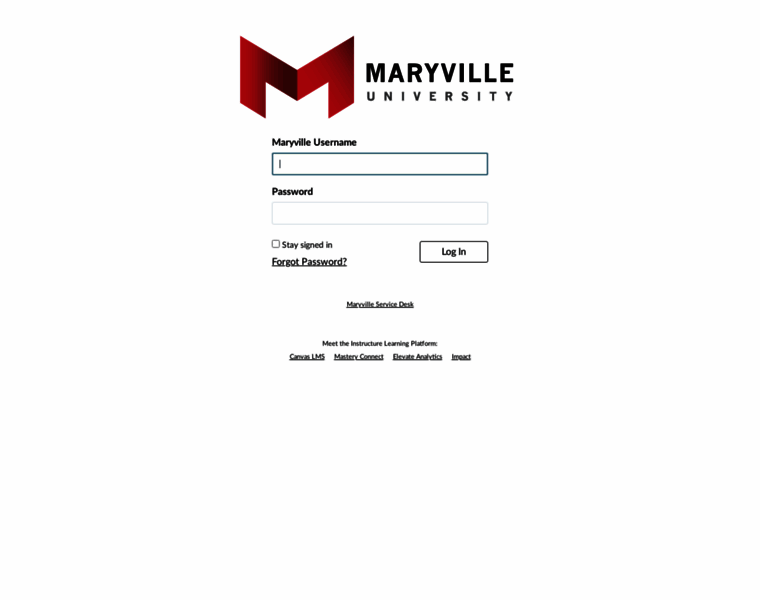 Maryville.instructure.com thumbnail