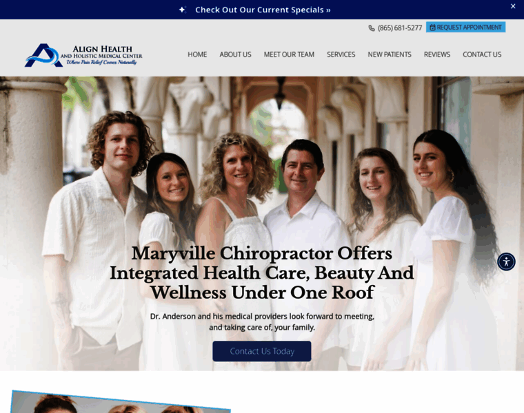 Maryvillechiropractor.com thumbnail