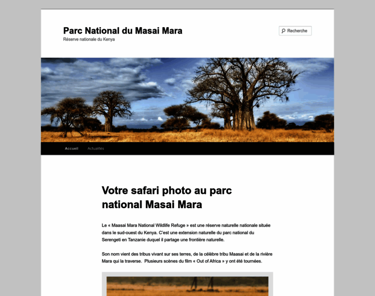 Masai-mara.net thumbnail