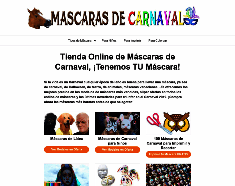 Mascarasdecarnaval.net thumbnail