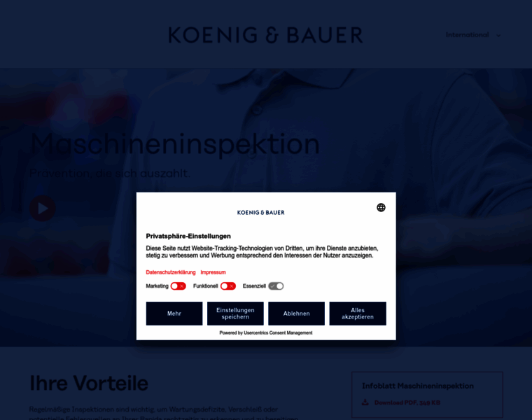 Maschineninspektion.koenig-bauer.com thumbnail