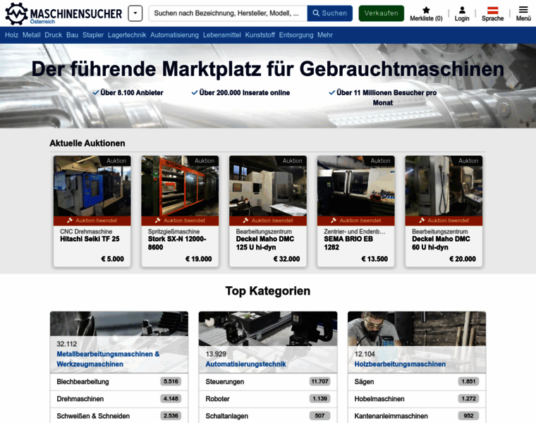 Maschinensucher.at thumbnail