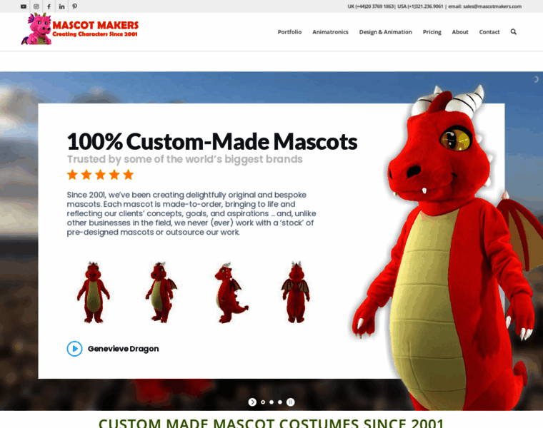 Mascotmakers.com thumbnail
