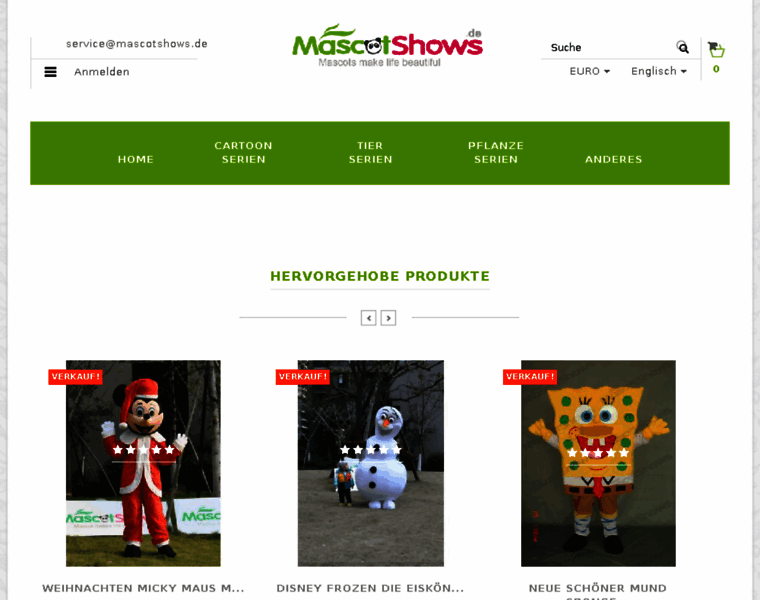 Mascotshows.de thumbnail