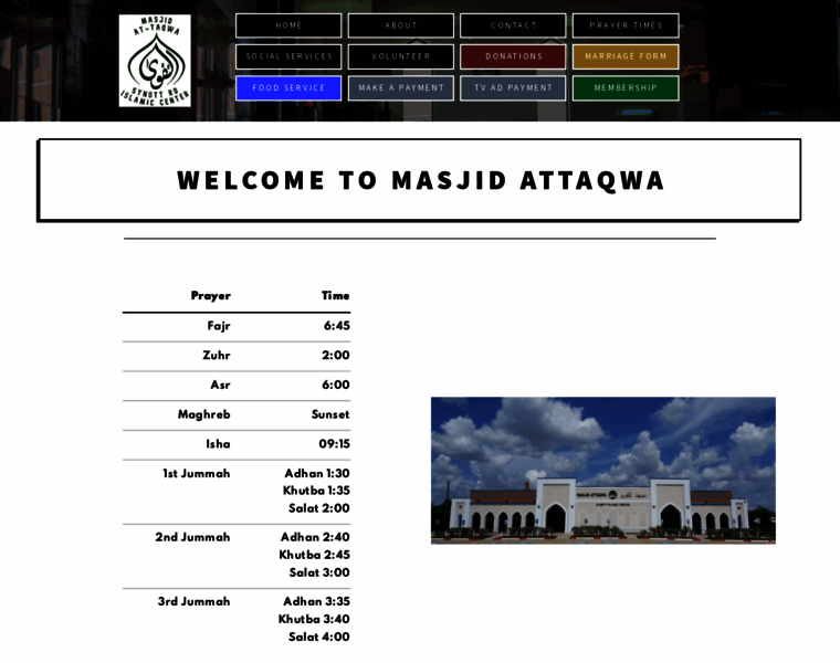 Masjidattaqwa.com thumbnail
