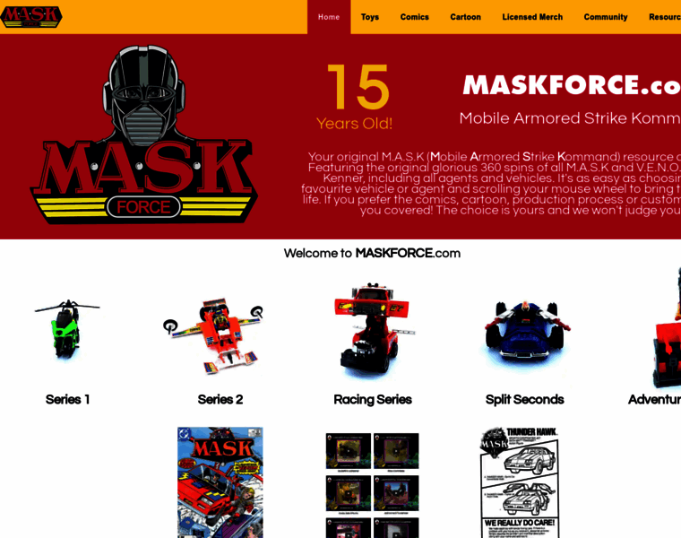 Maskforce.com thumbnail