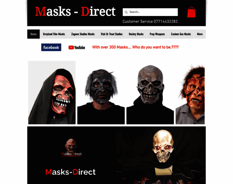Masks-direct.co.uk thumbnail