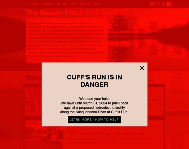 Mason-dixontrail.org thumbnail Mason-dixontrail.org thumbnail