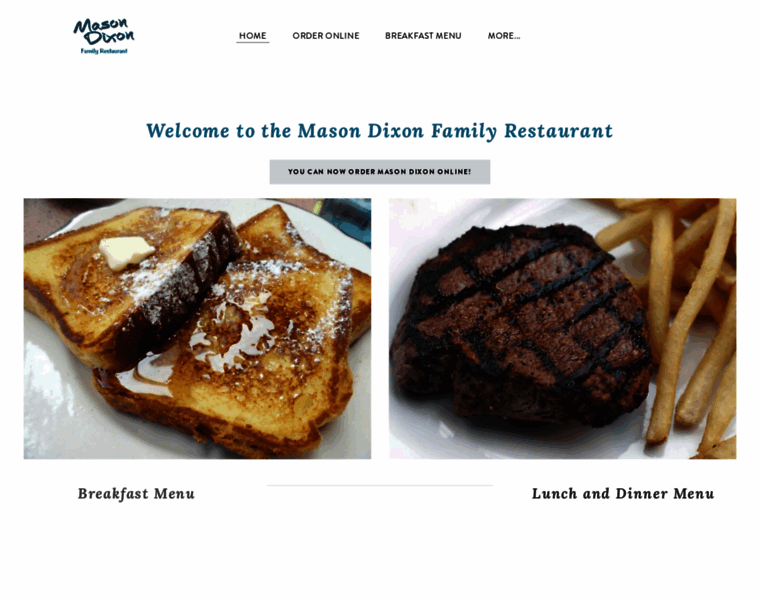 Masondixonfamilyrestaurant.com thumbnail