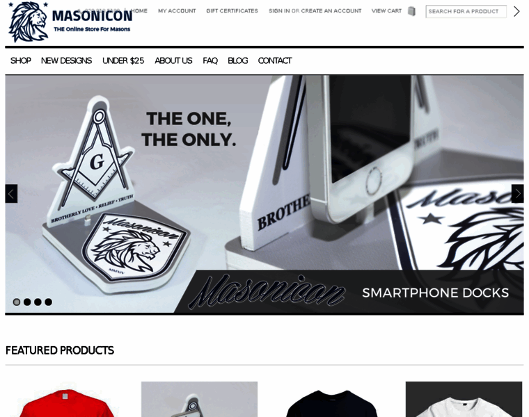 Masonicon.com thumbnail