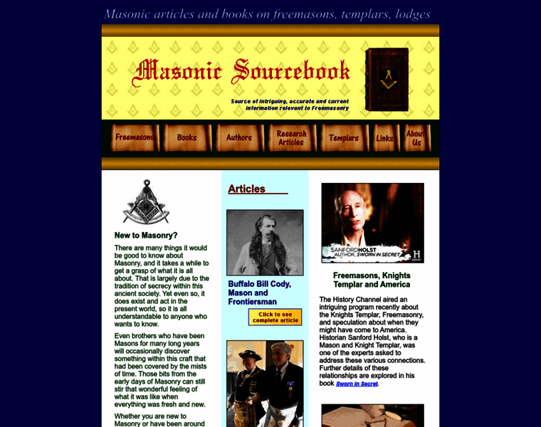 Masonicsourcebook.com thumbnail