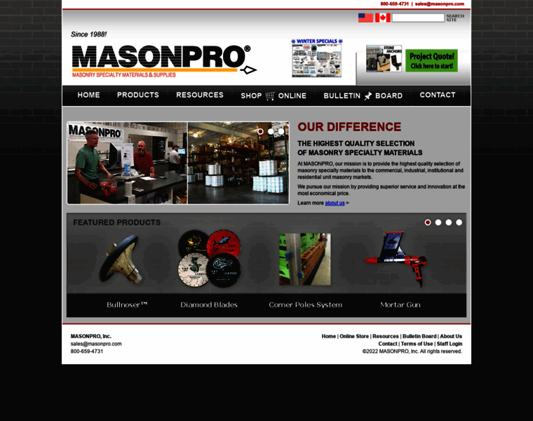 Masonpro.com thumbnail Masonpro.com thumbnail