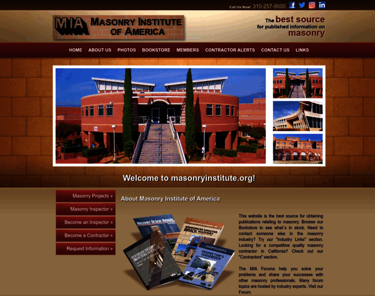 Masonryinstitute.org thumbnail