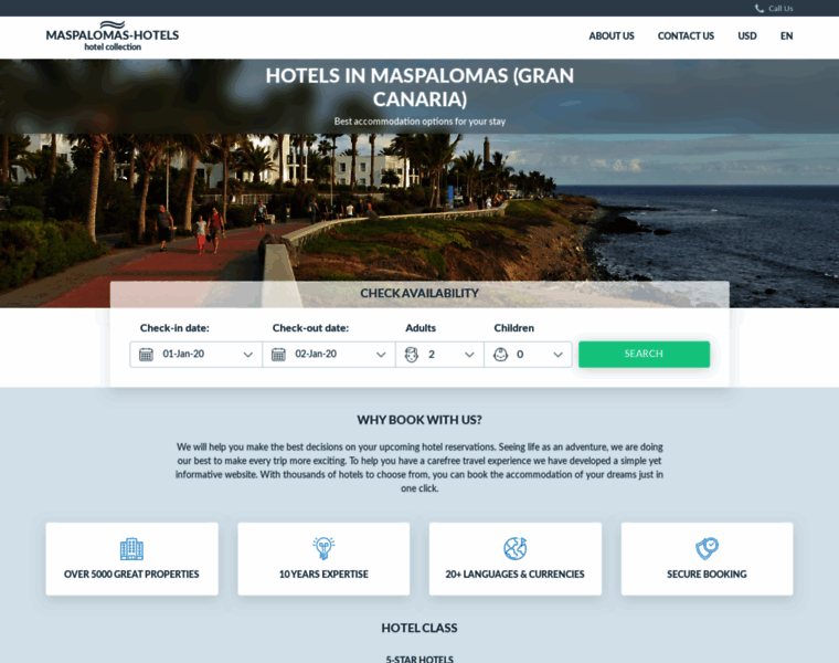 Maspalomas-hotels.com thumbnail