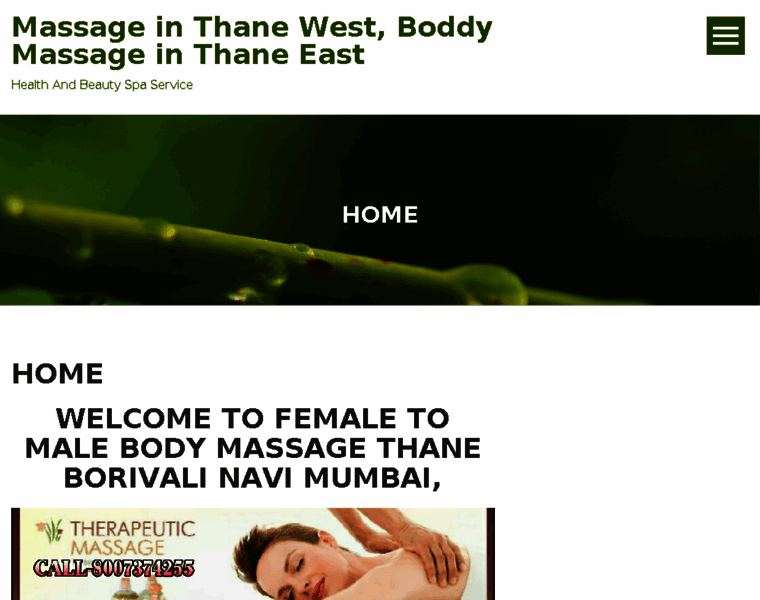 Massageinthane.com thumbnail