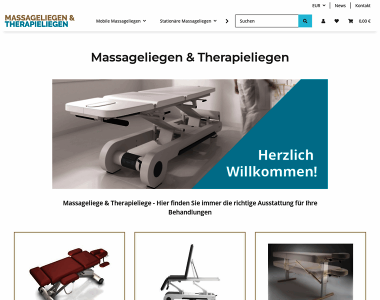 Massageliege-therapieliege.de thumbnail