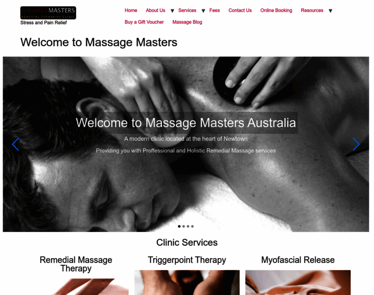 Massagemasters.com.au thumbnail