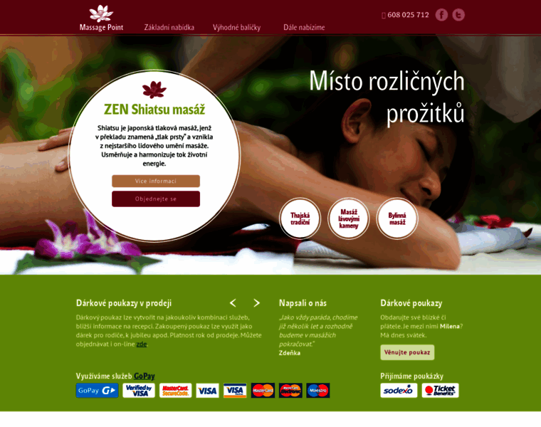 Massagepoint.cz thumbnail