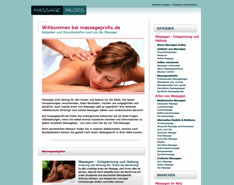 Massageprofis.de thumbnail