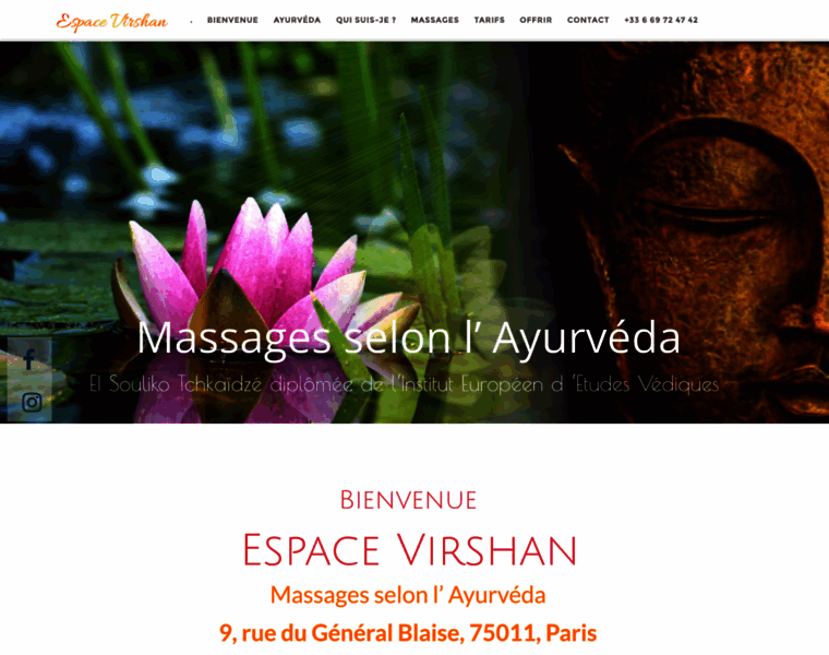 Massages-ayurveda-paris.com thumbnail