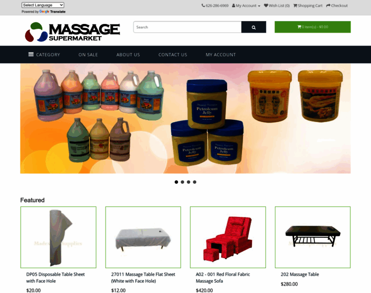 Massagesupermarket.com thumbnail