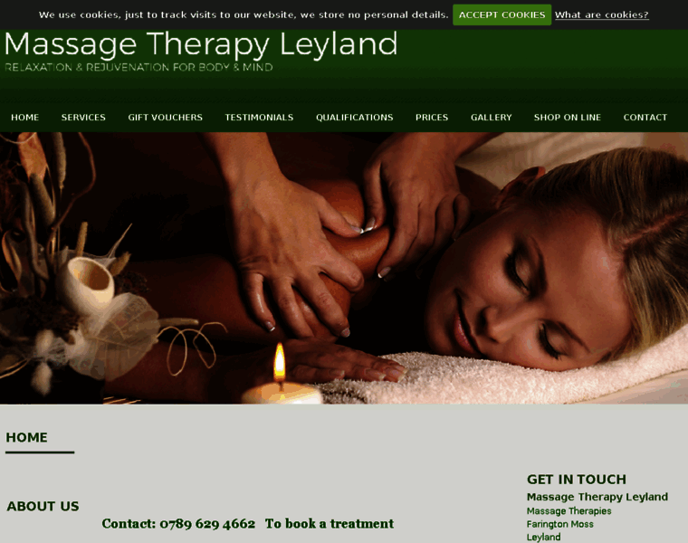 Massagetherapies.me.uk thumbnail