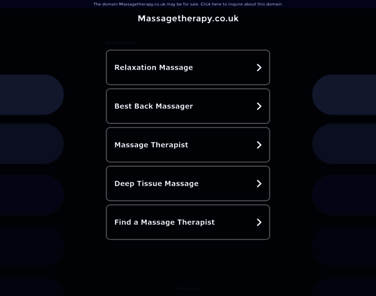 Massagetherapy.co.uk thumbnail