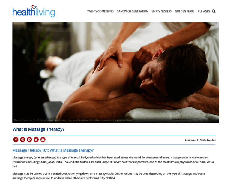 Massagetherapy101.com thumbnail