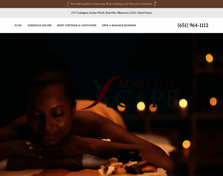 Massagexcape.com thumbnail