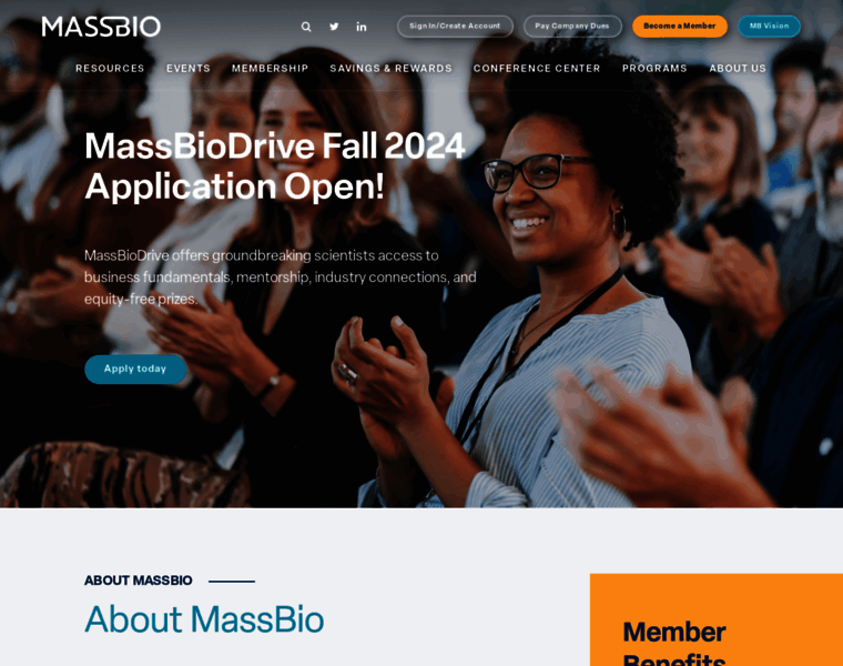 Massbio.org thumbnail