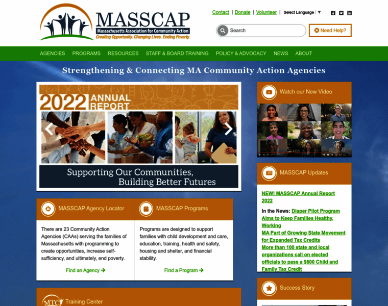 Masscap.org thumbnail