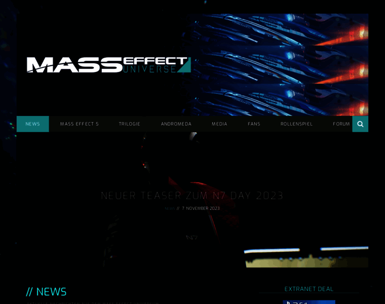 Masseffect-universe.de thumbnail