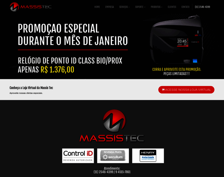 Massistec.com.br thumbnail