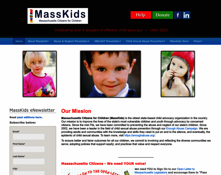 Masskids.org thumbnail